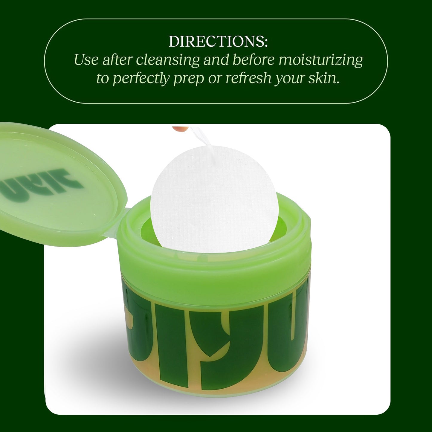 Exfoliating Centella Asiatica Toner Pads
